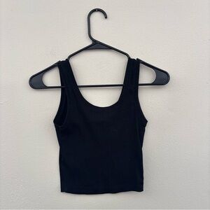 Wild Fable Black Cropped Tank